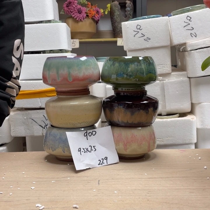 粗陶多肉花盆微瑕900