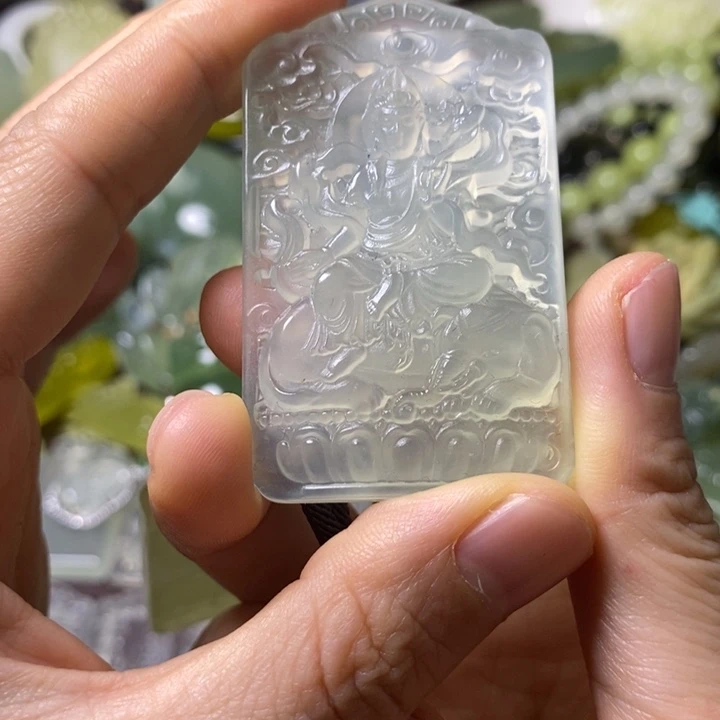 岫玉岫玉颈饰未镶嵌开**骐