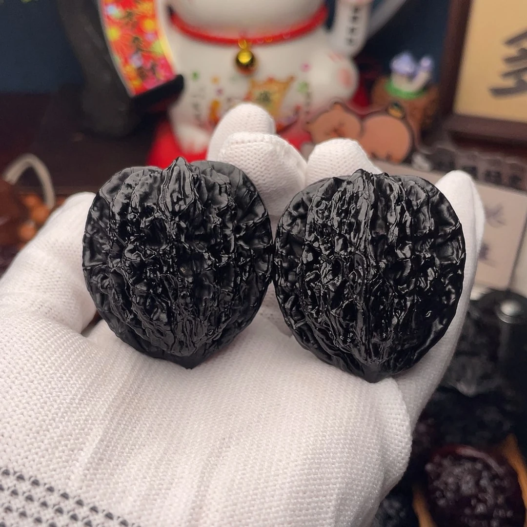 吊坠文玩核桃小**?黑虎