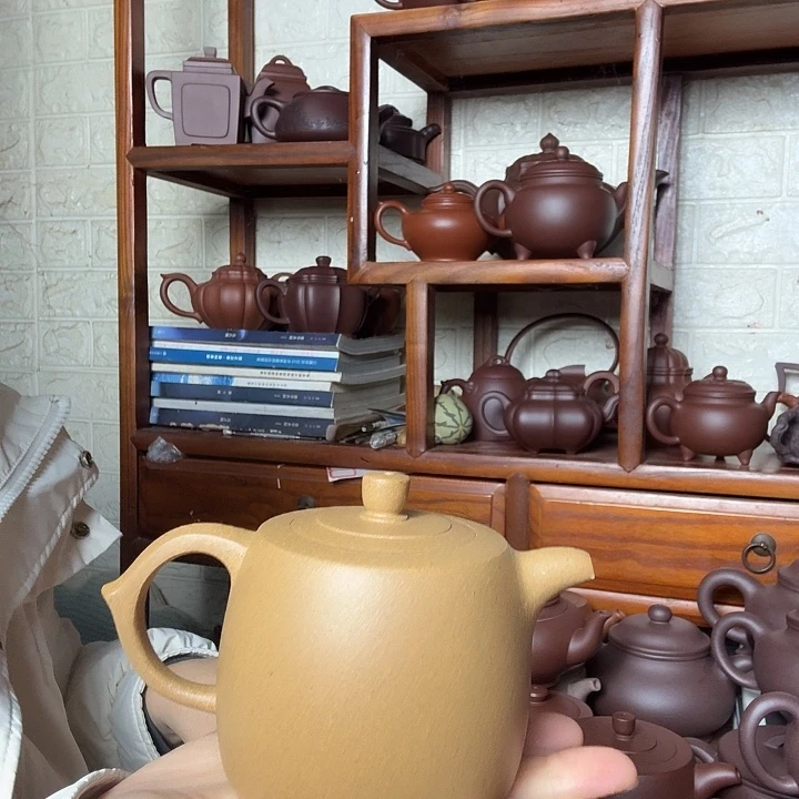 3***9茶壶紫砂井兰300cc精工半手工