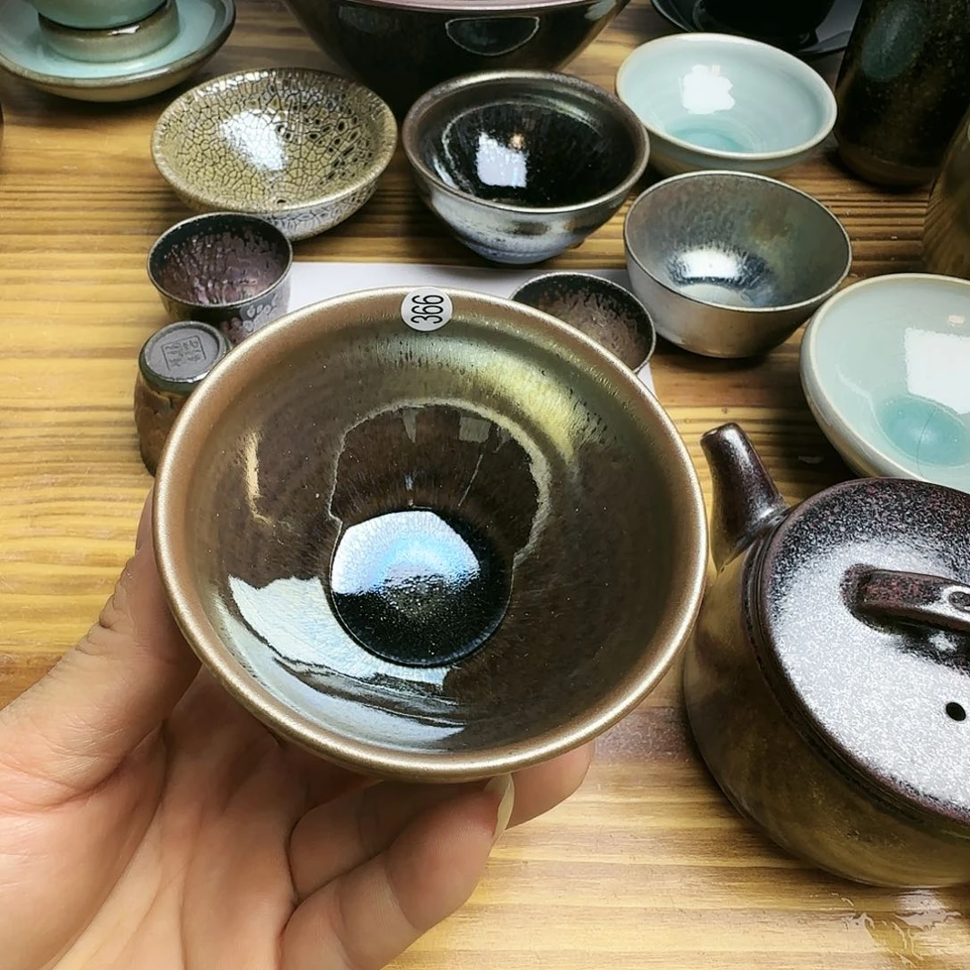 茶盏建窑建盏茶器366