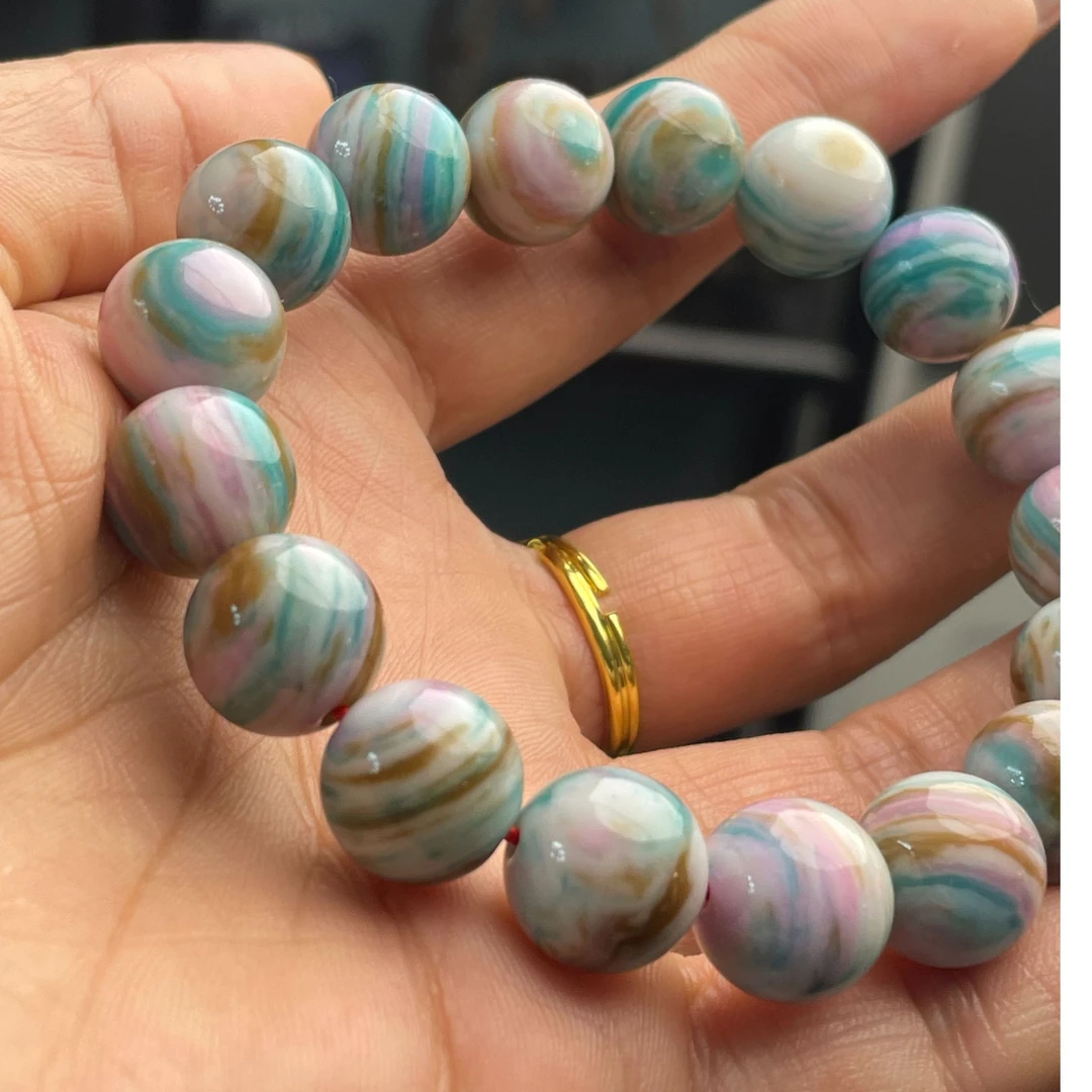 非金属珐琅手链 共生色1.2手串