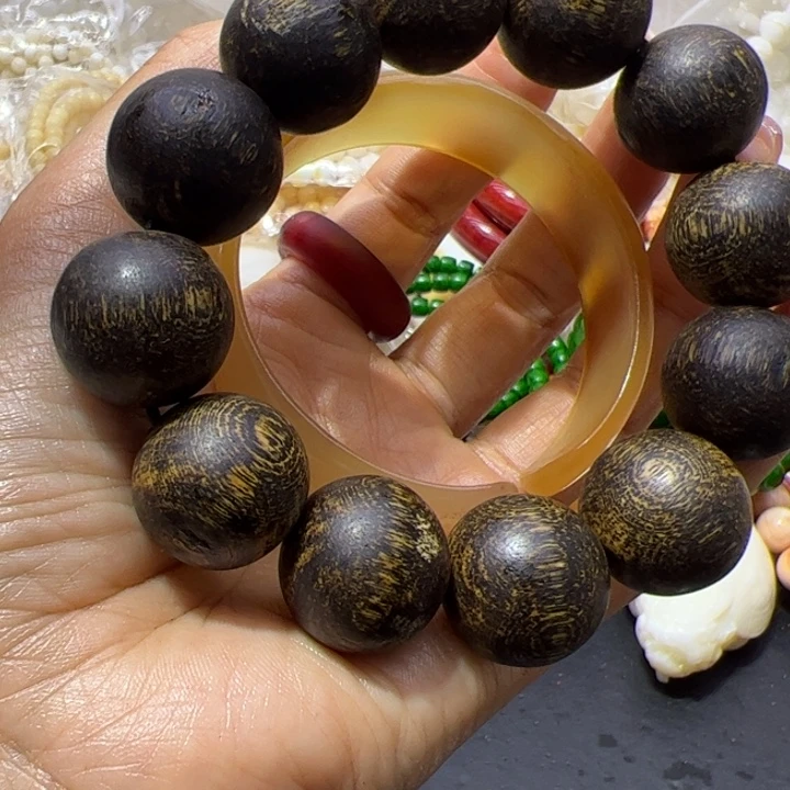 核桃手串/手链赛宽版活扣手镯件