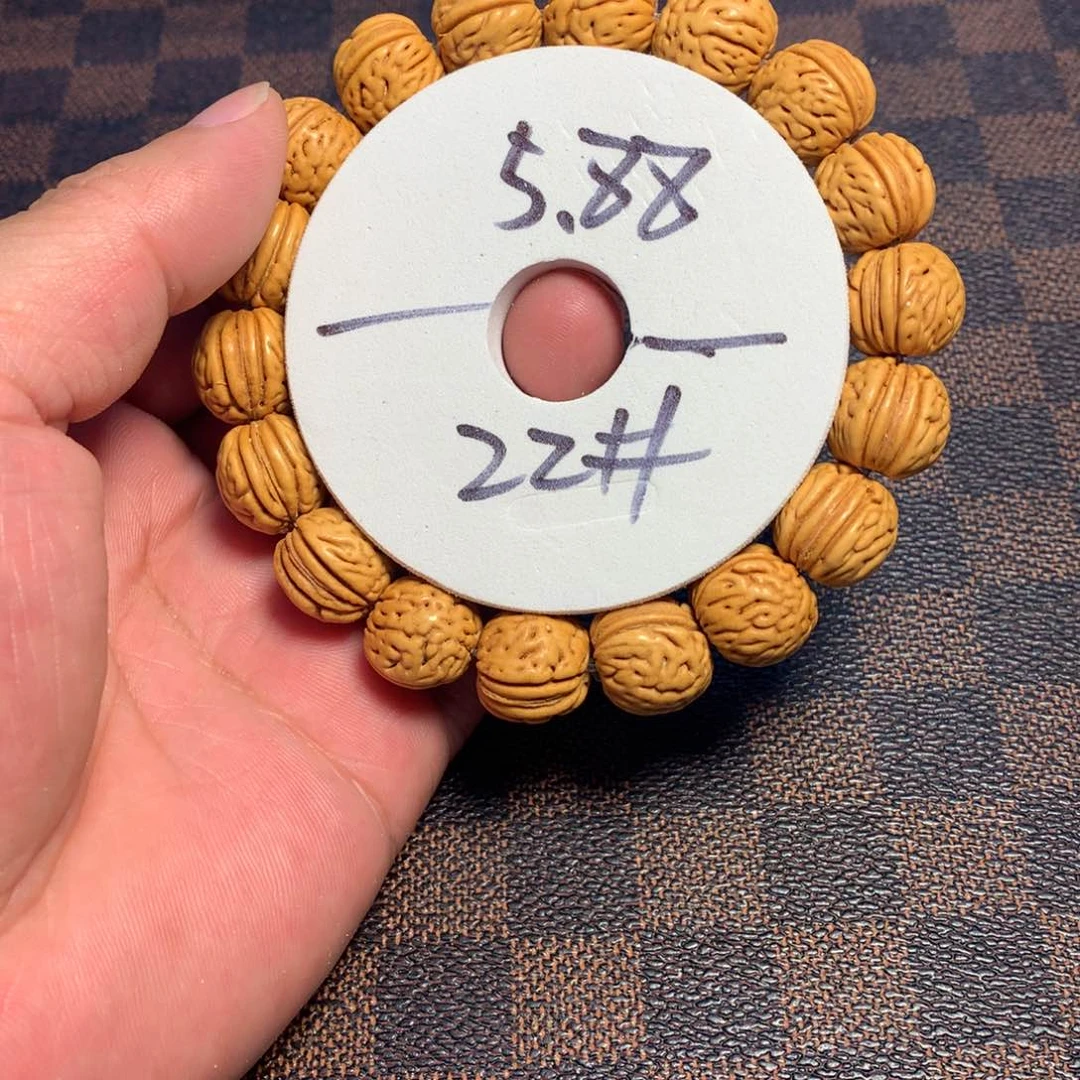 桃核手串22号链接了