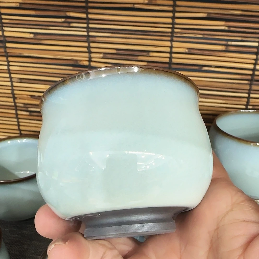 瓷片开播浮力，小微瑕。