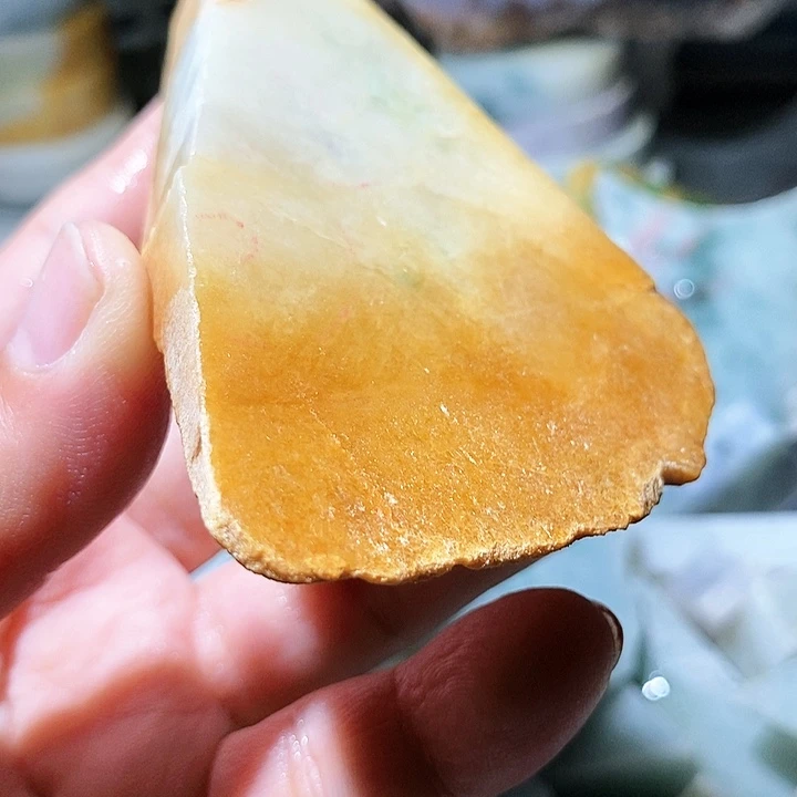 散珠翡翠边角料63