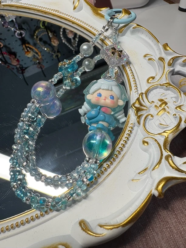 萌粒钥匙扣创意包挂饰品手机链高货版