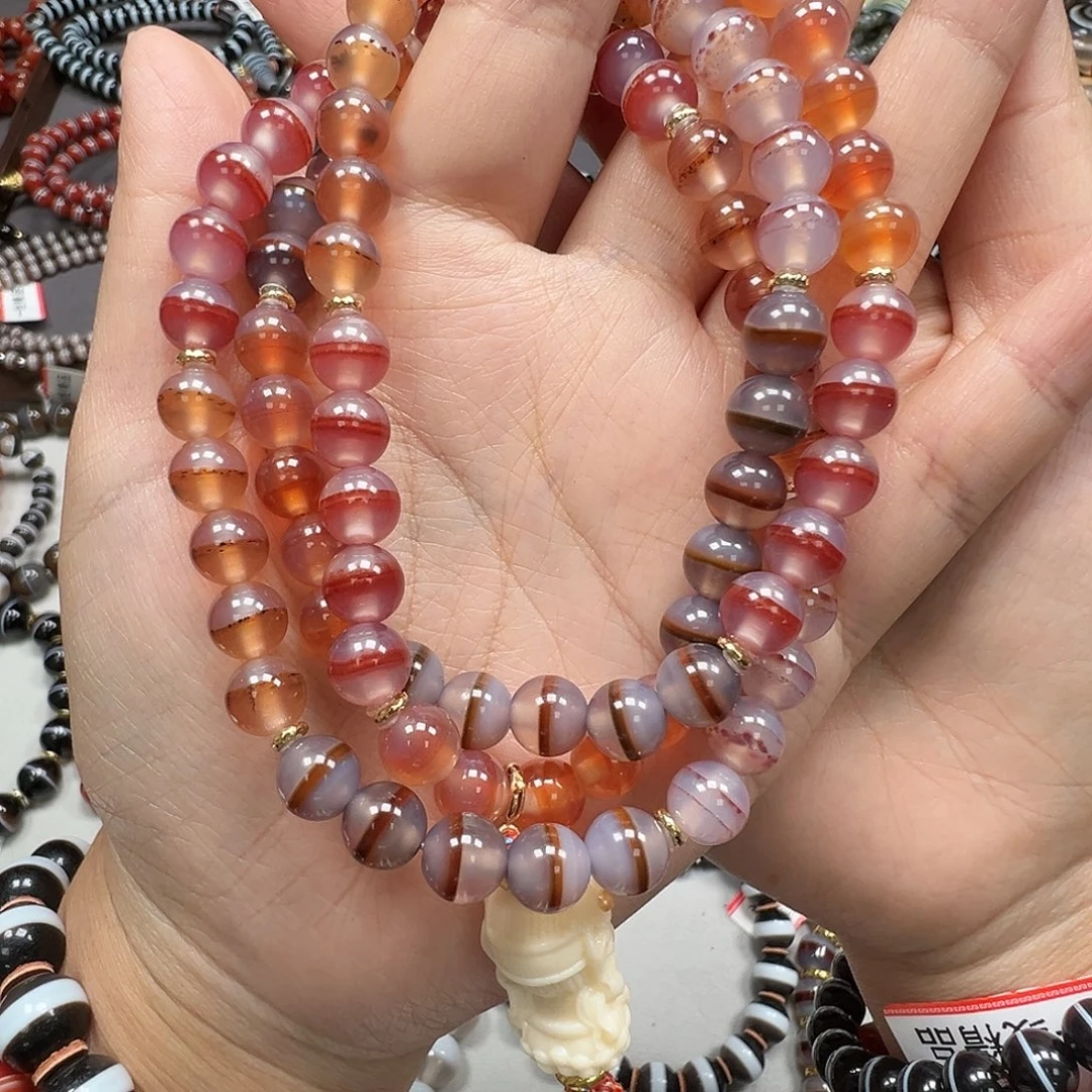 玛瑙/玉髓合金手串