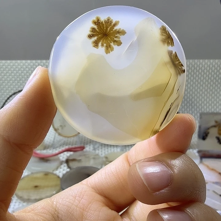 玛瑙/玉髓未镶嵌吊坠(不含链)46