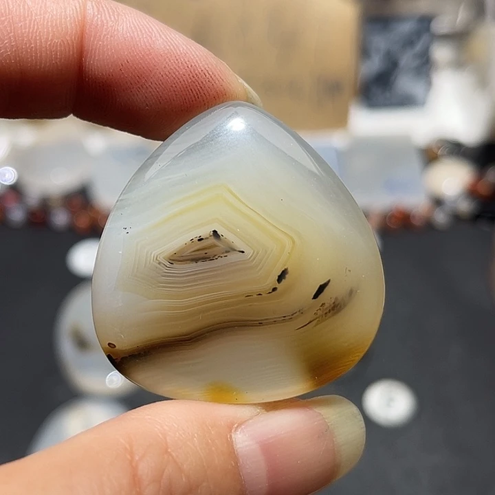 玛瑙/玉髓未镶嵌吊坠(不含链)