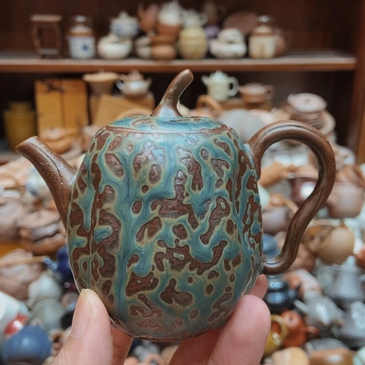 柴烧老岩泥高端茶器