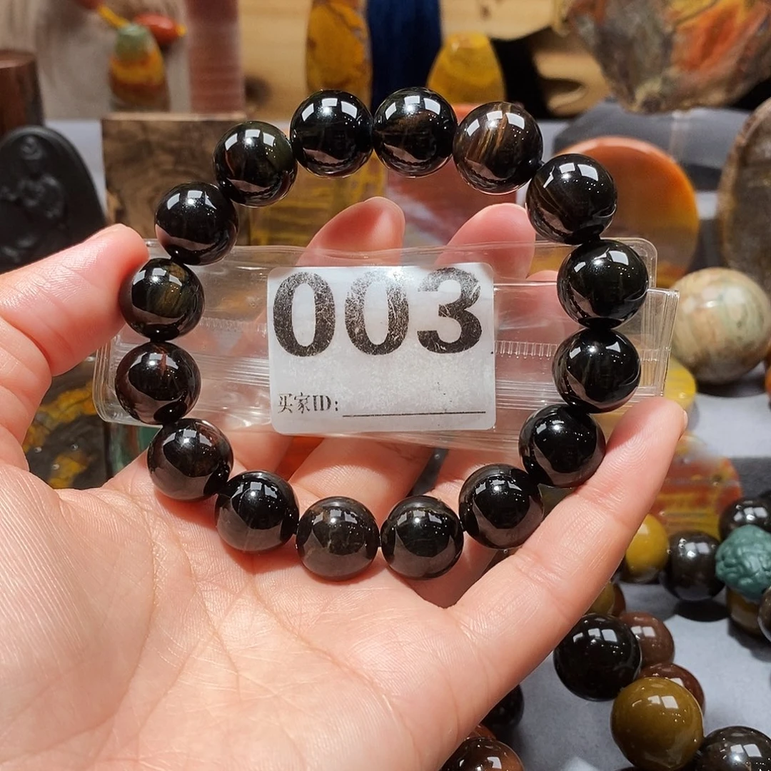 硅化玉天然北票硅化玉手串未镶嵌