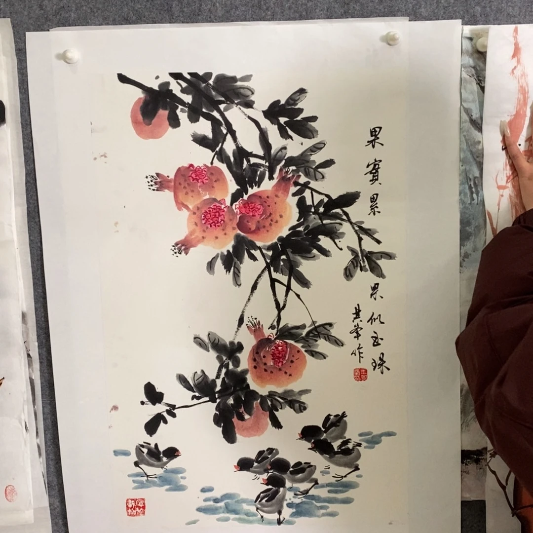 国画手写手绘国画作品56