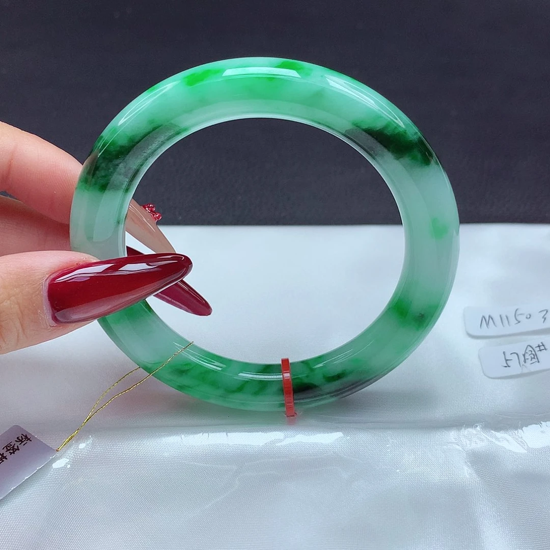 未镶嵌手镯翡翠57圆条038