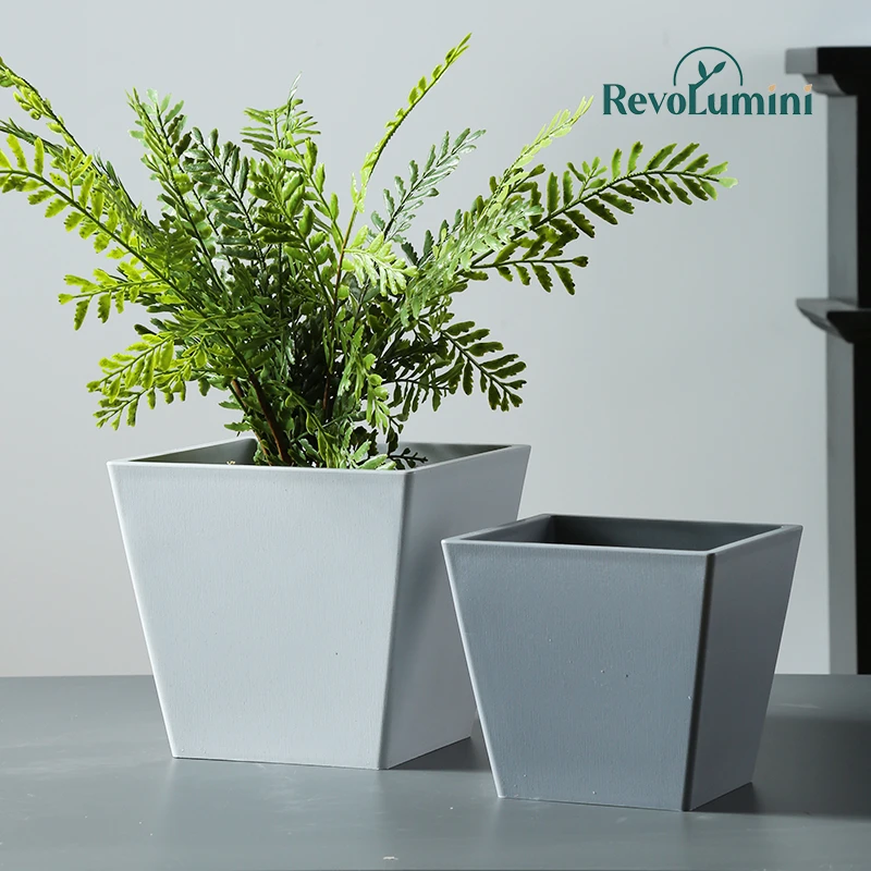 塑料花盆大号家用四方型家用创意高级感观叶类花盆清仓捡漏大号