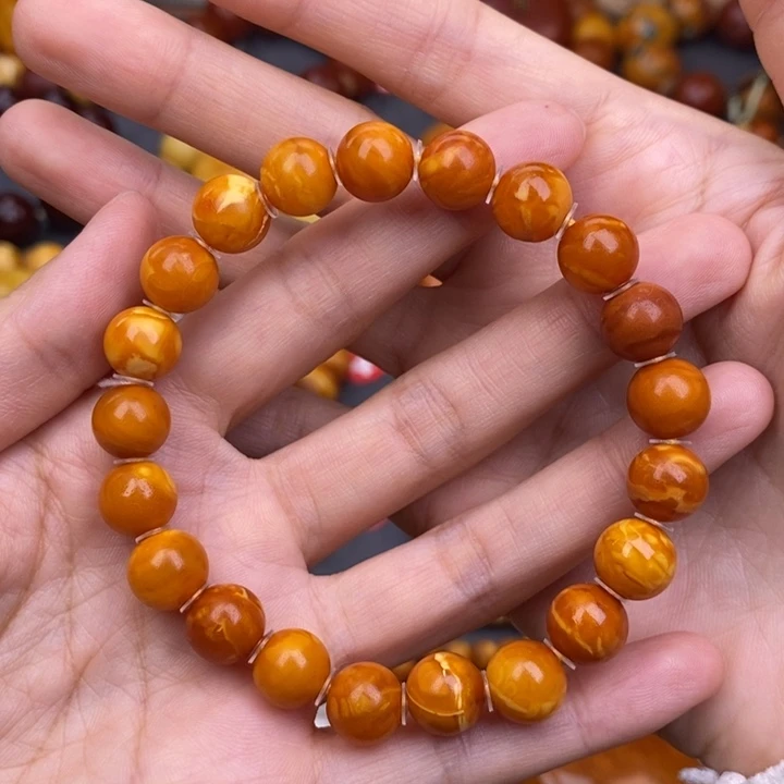 琥珀未镶嵌裸石蜜蜡M