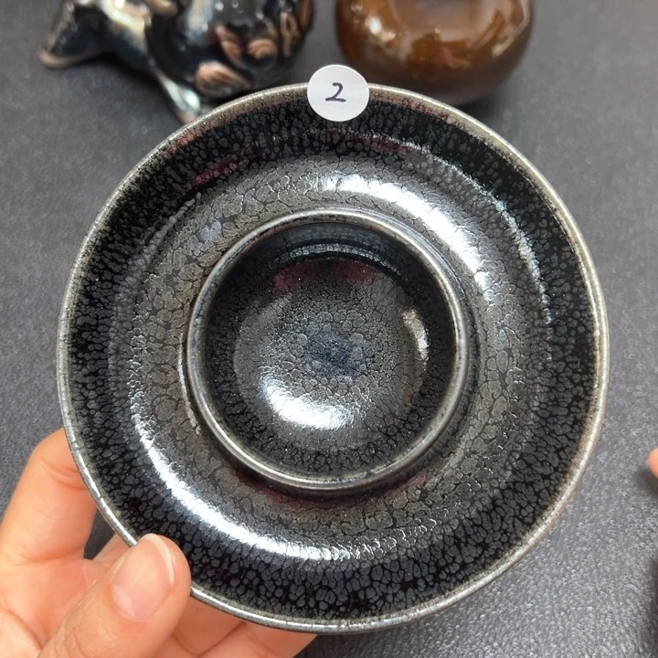 茶盏建窑建盏纯手工主人杯2