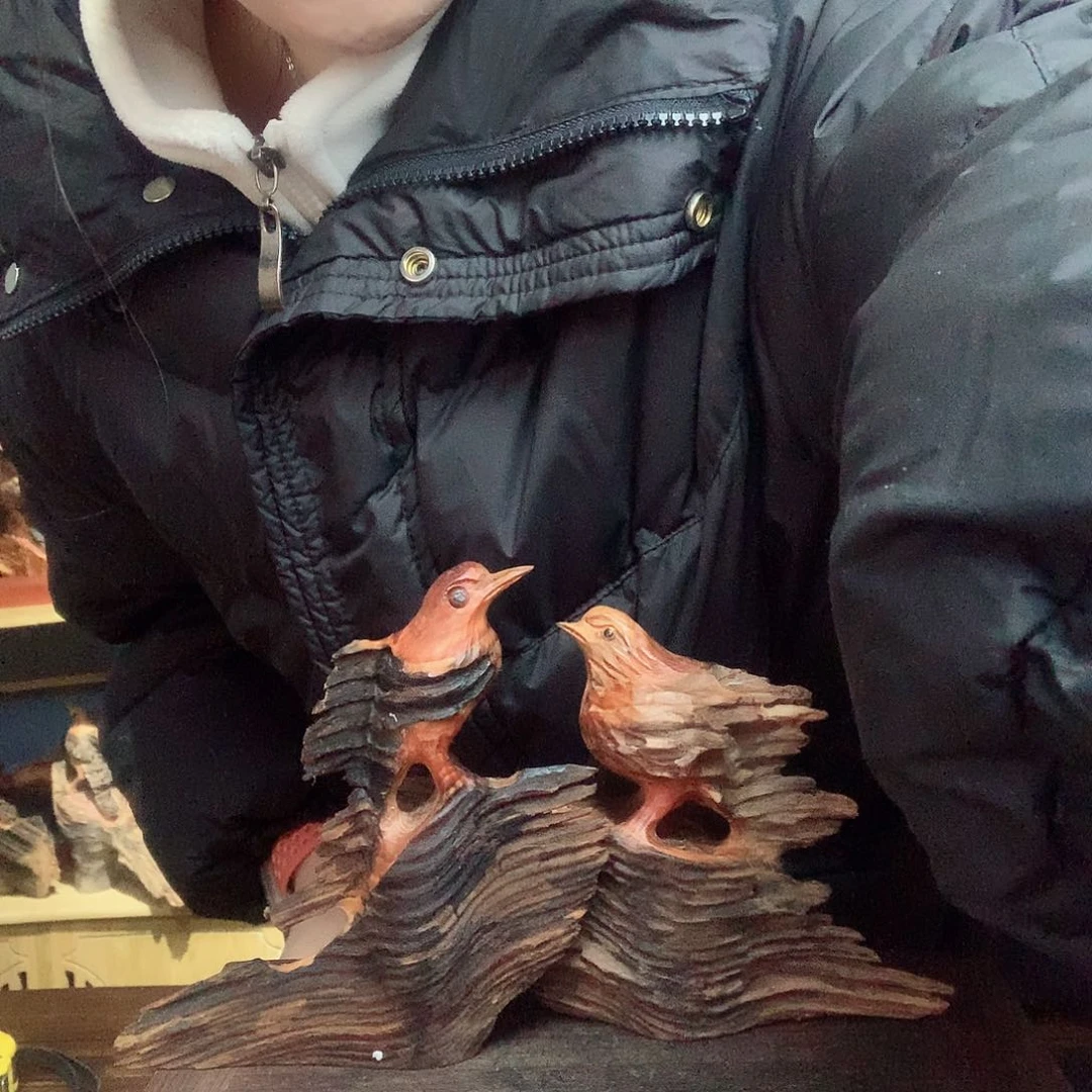 香榧木林**韩琥珀木琥珀木摆件