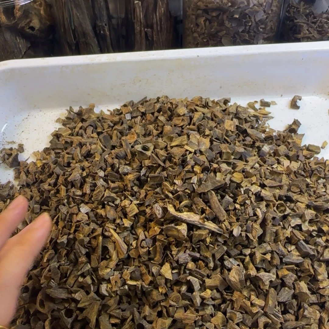 沉香碎屑沉香香尖碎料100克