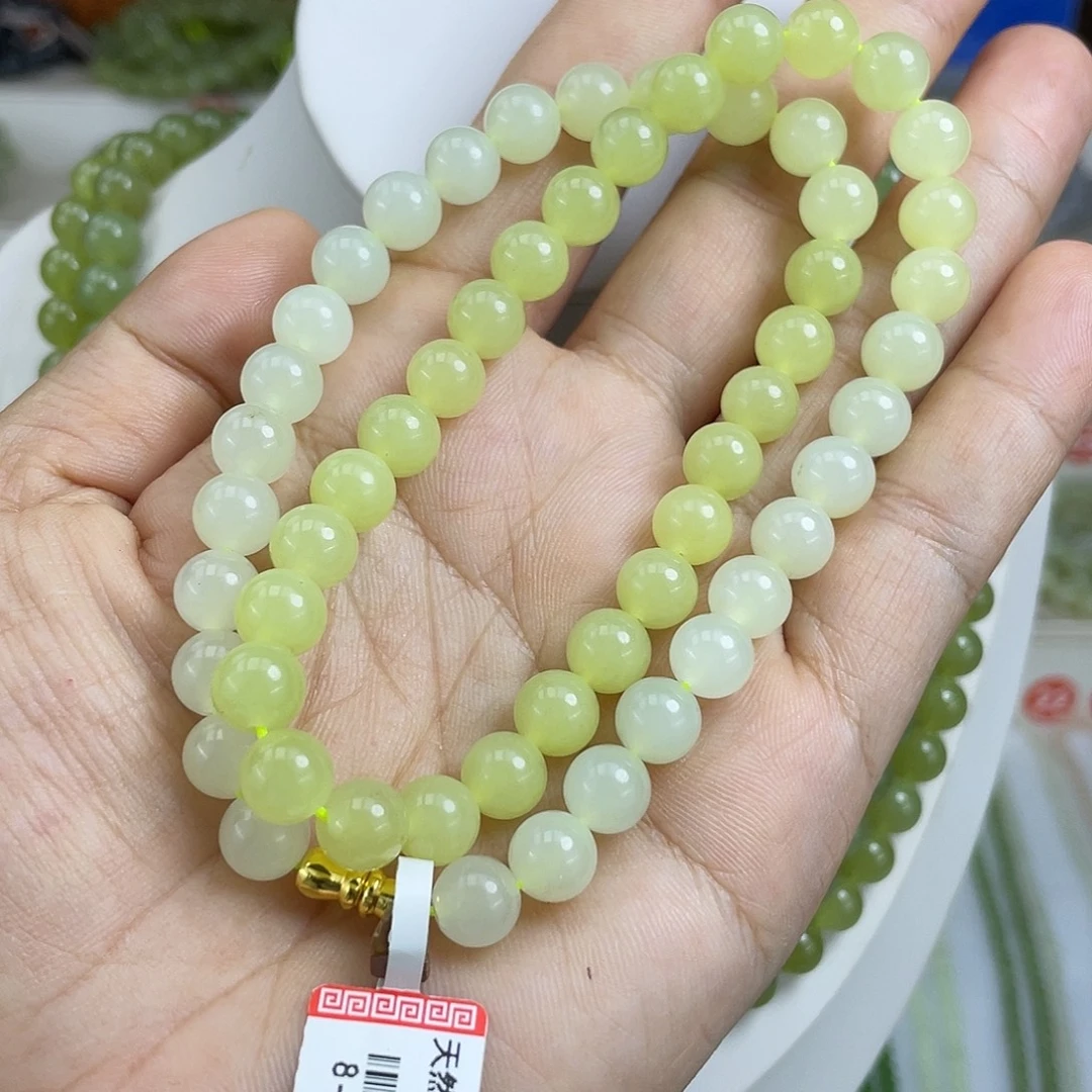 颈饰未镶嵌和田玉8mm