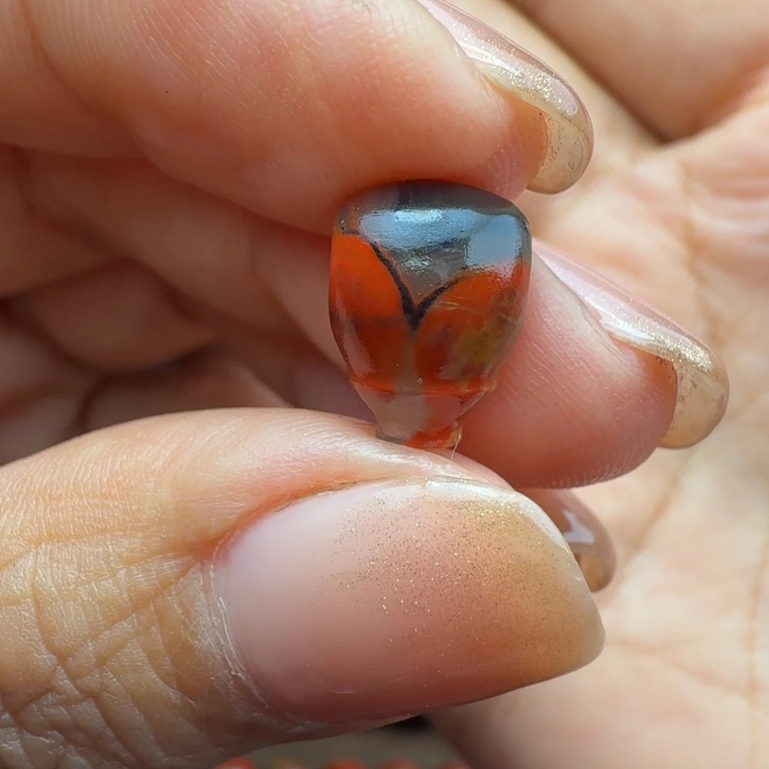 山***人南红玛瑙未镶嵌手串