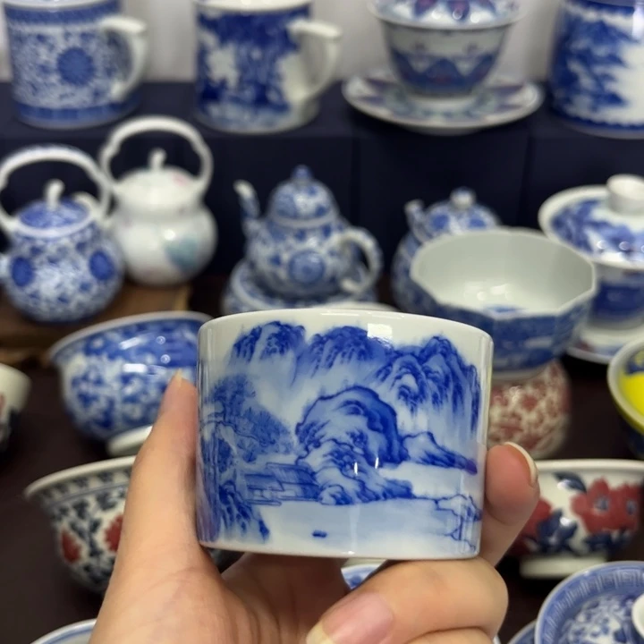 景德镇陶瓷手工手绘陶瓷