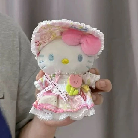 鲜花绽放可爱新款变装kitty挂件粉色系背包挂件日系潮流送女礼物