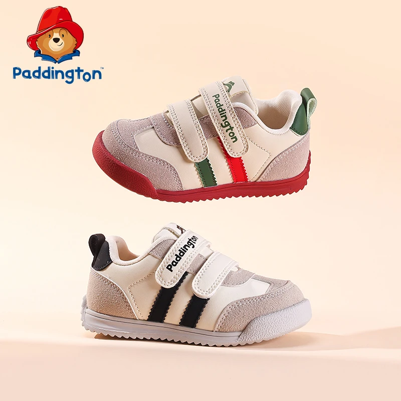 帕丁顿熊2025年秋季新款儿童软底阿甘鞋男童运动鞋女童休闲鞋童鞋