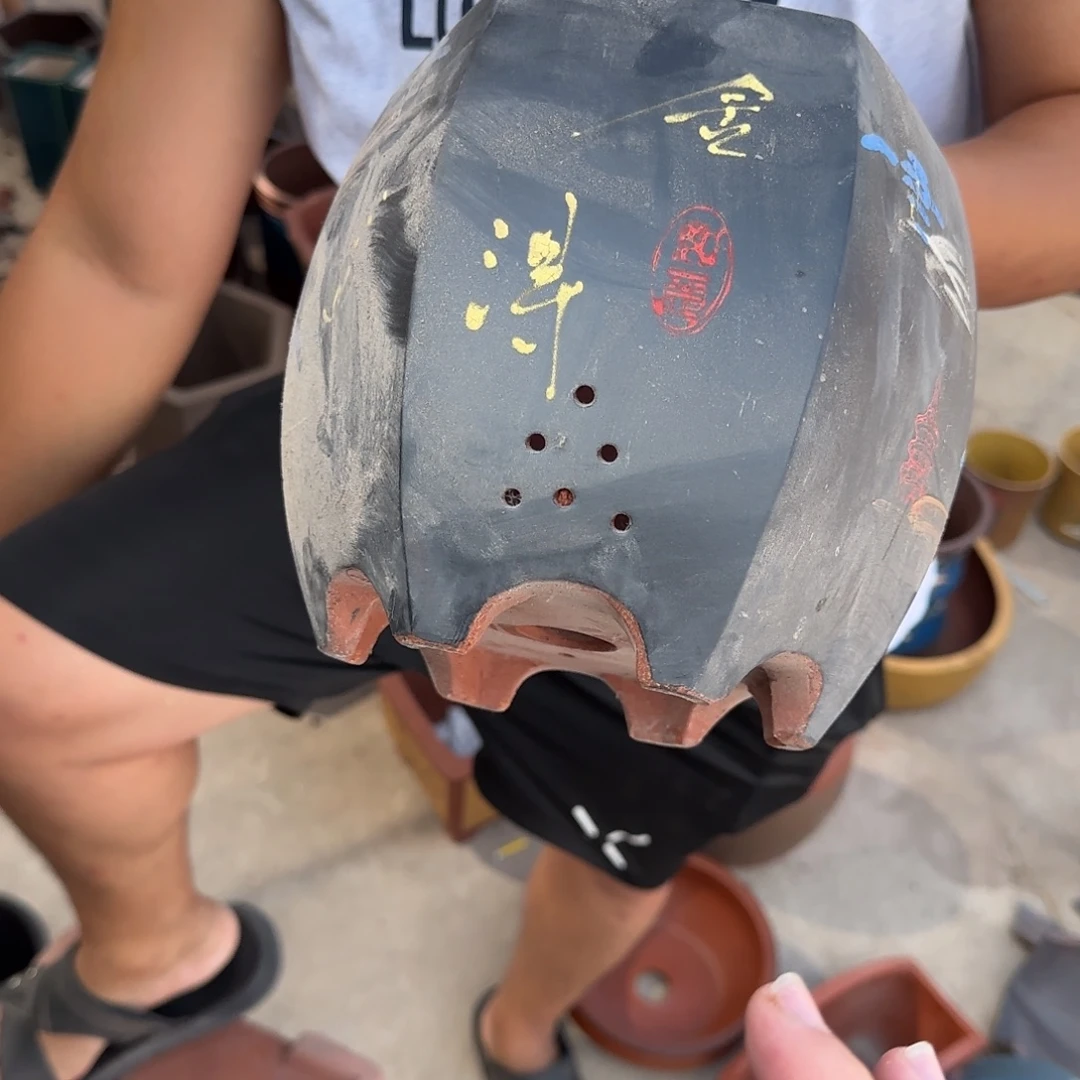 紫砂花盆口径15.20口径