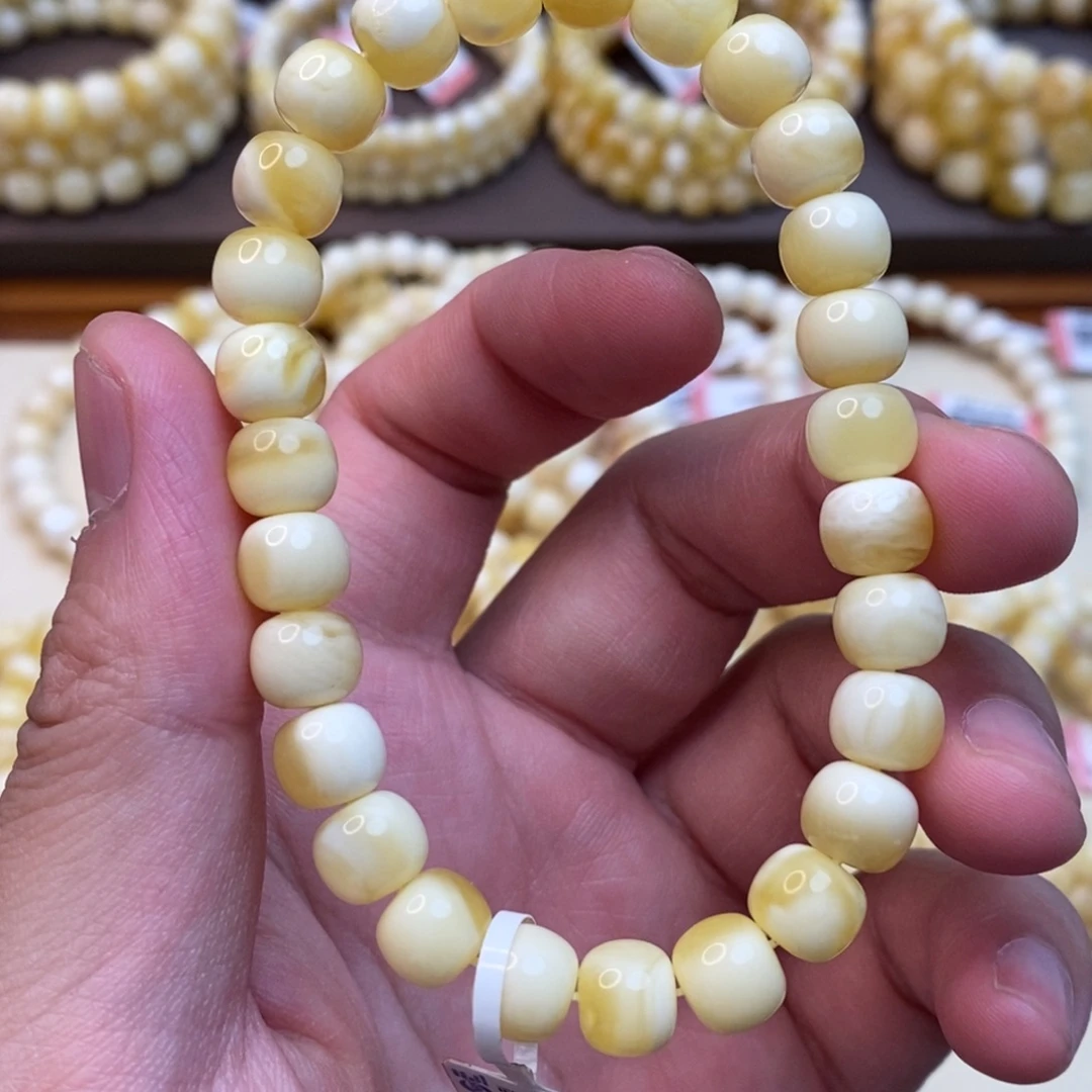 琥珀未镶嵌珠宝奇石8.5mm