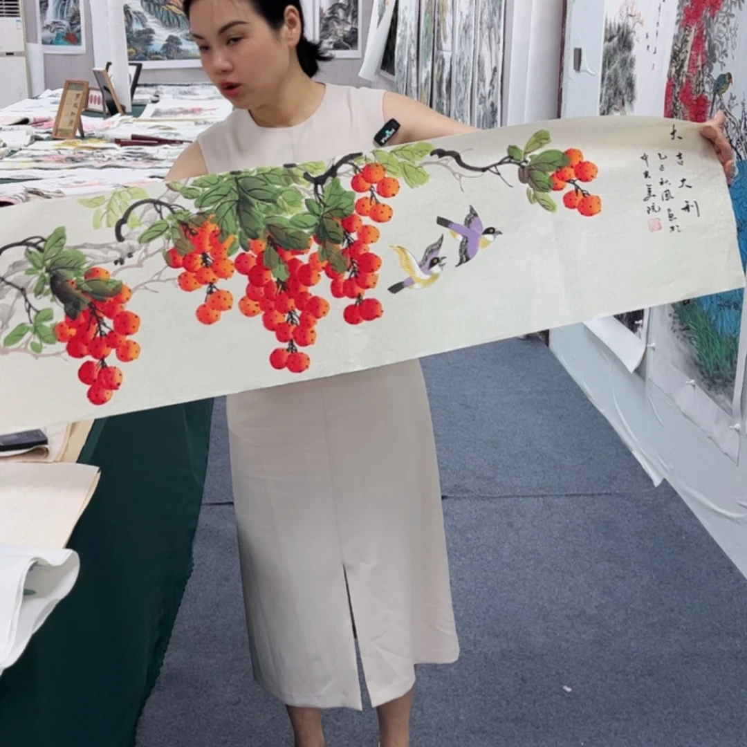 国画宣纸国画纯手绘作品
