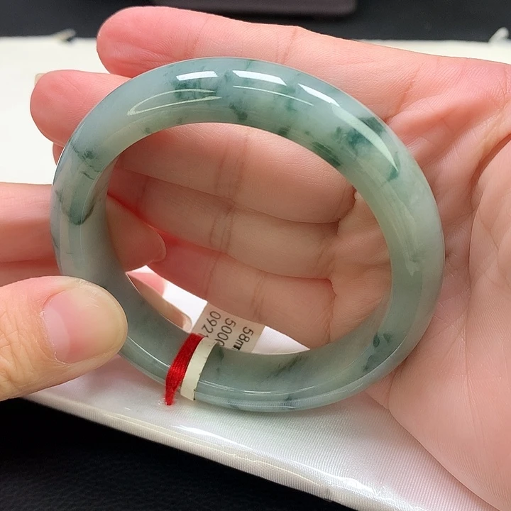 翡翠未镶嵌手镯手镯58