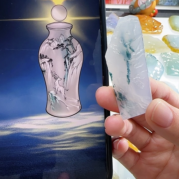 定制翡翠未镶嵌翡翠定制