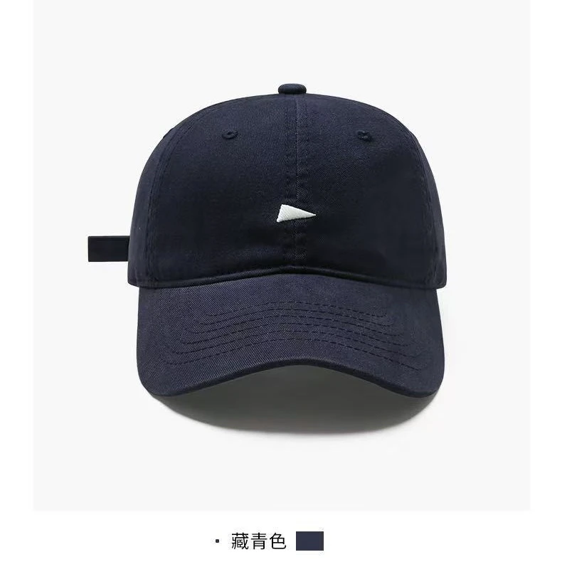 2025新款 早春简约刺绣棒球鸭舌帽大脸显脸小大头围加宽加大加深