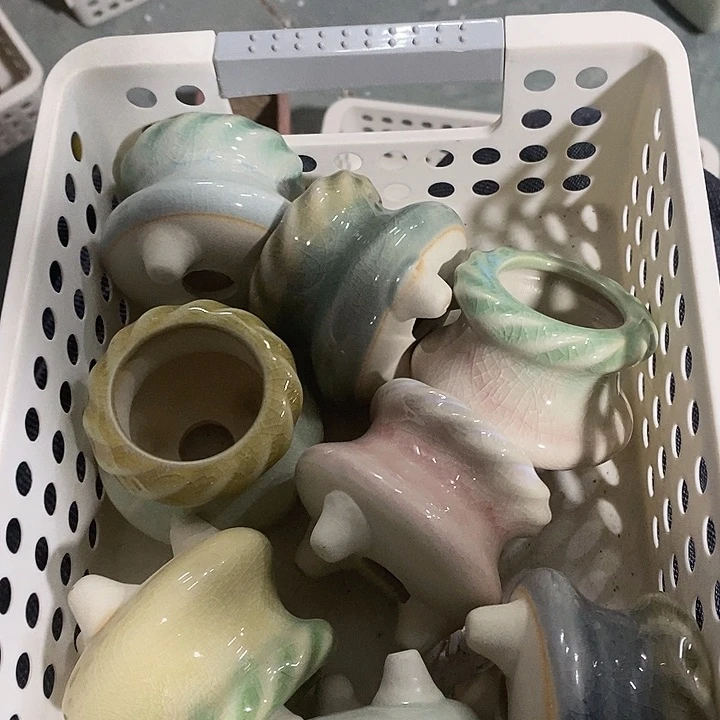 红陶【满10米包邮默认微瑕疵】6个浮力