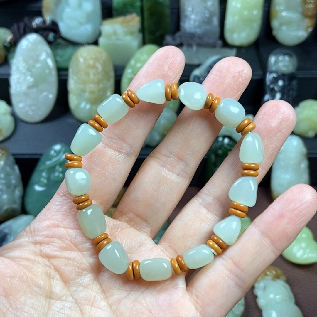 未镶嵌手链和田玉