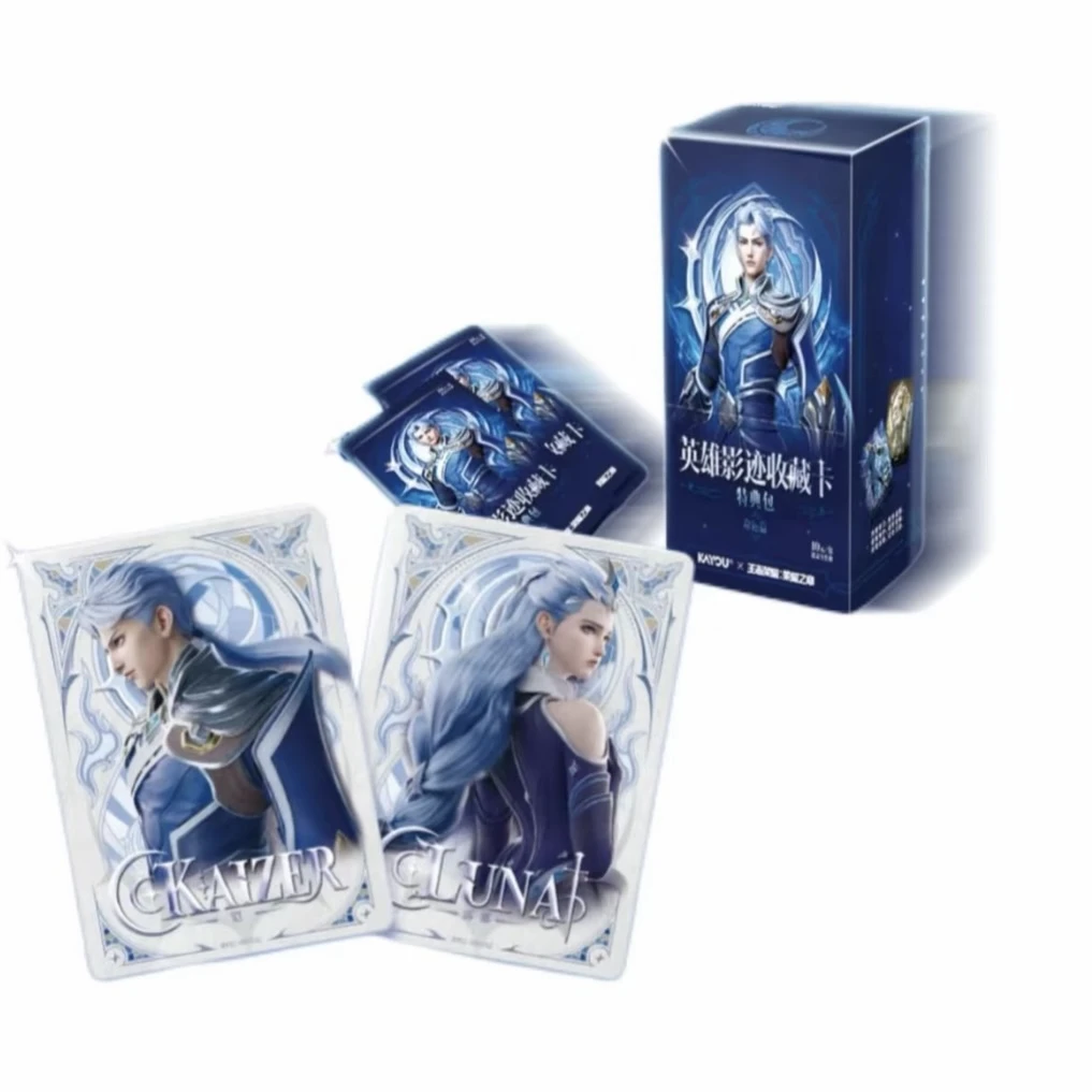 卡游【强娶皓月】王者荣耀 荣耀之章-英雄事迹收藏卡第一弹盲盒代拆