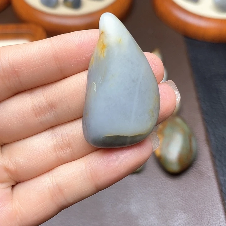 和田玉未镶嵌颈饰20