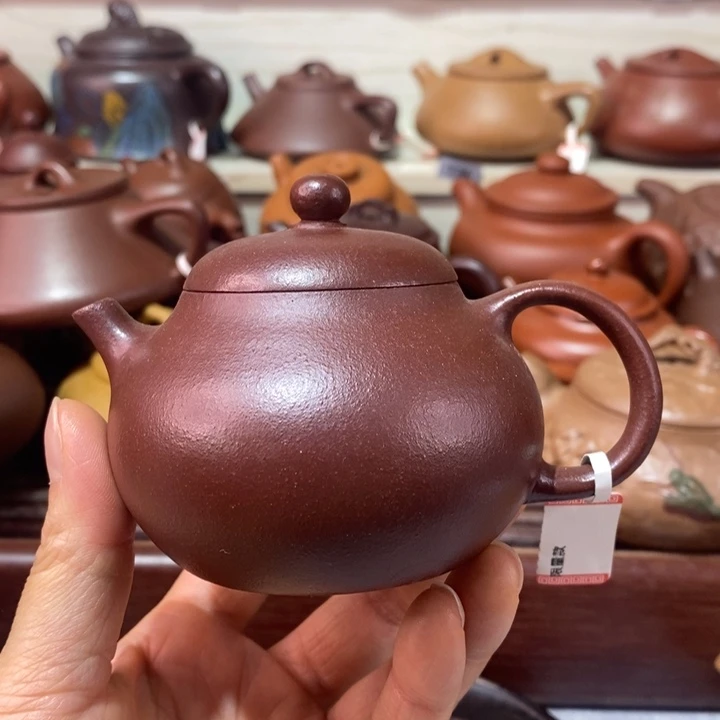 茶壶紫砂微瑕处理一把