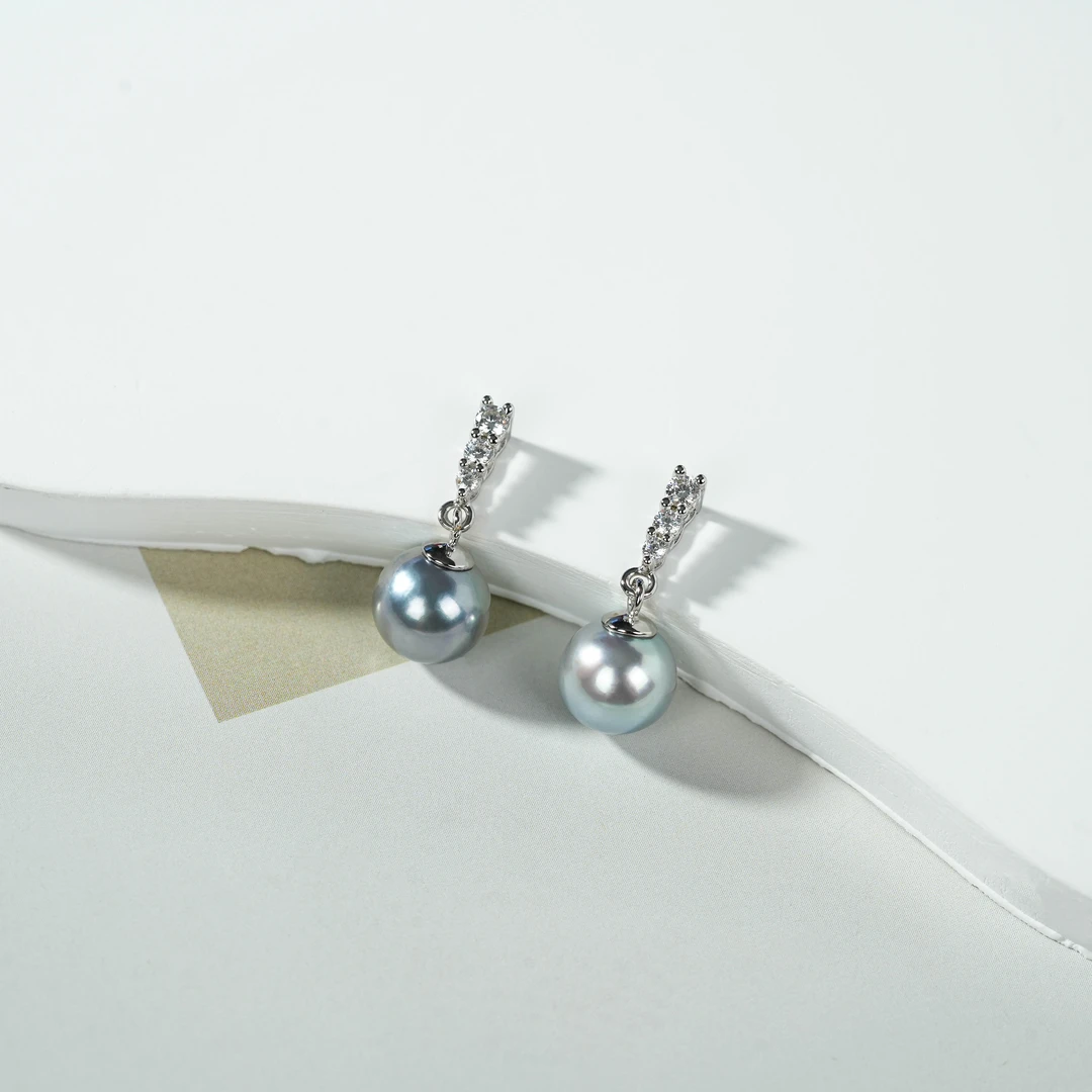 【云上叙】S925银海水珍珠吊坠-多样性发一件-8mm-V82857-M（甄选）