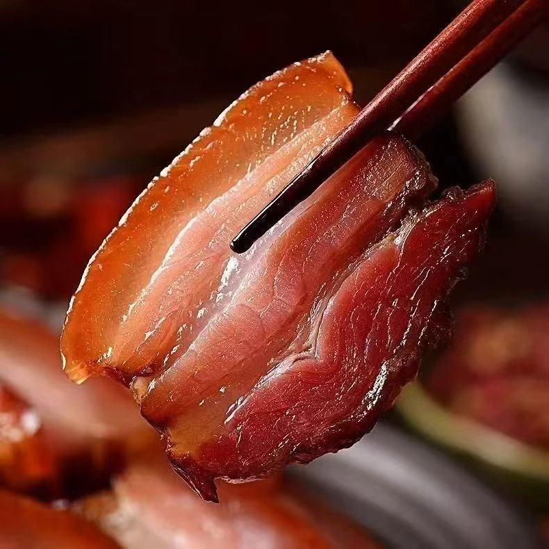 土特产2斤正宗烟熏腊肉农家土猪肉五花腊肉后腿柴火熏腊肉