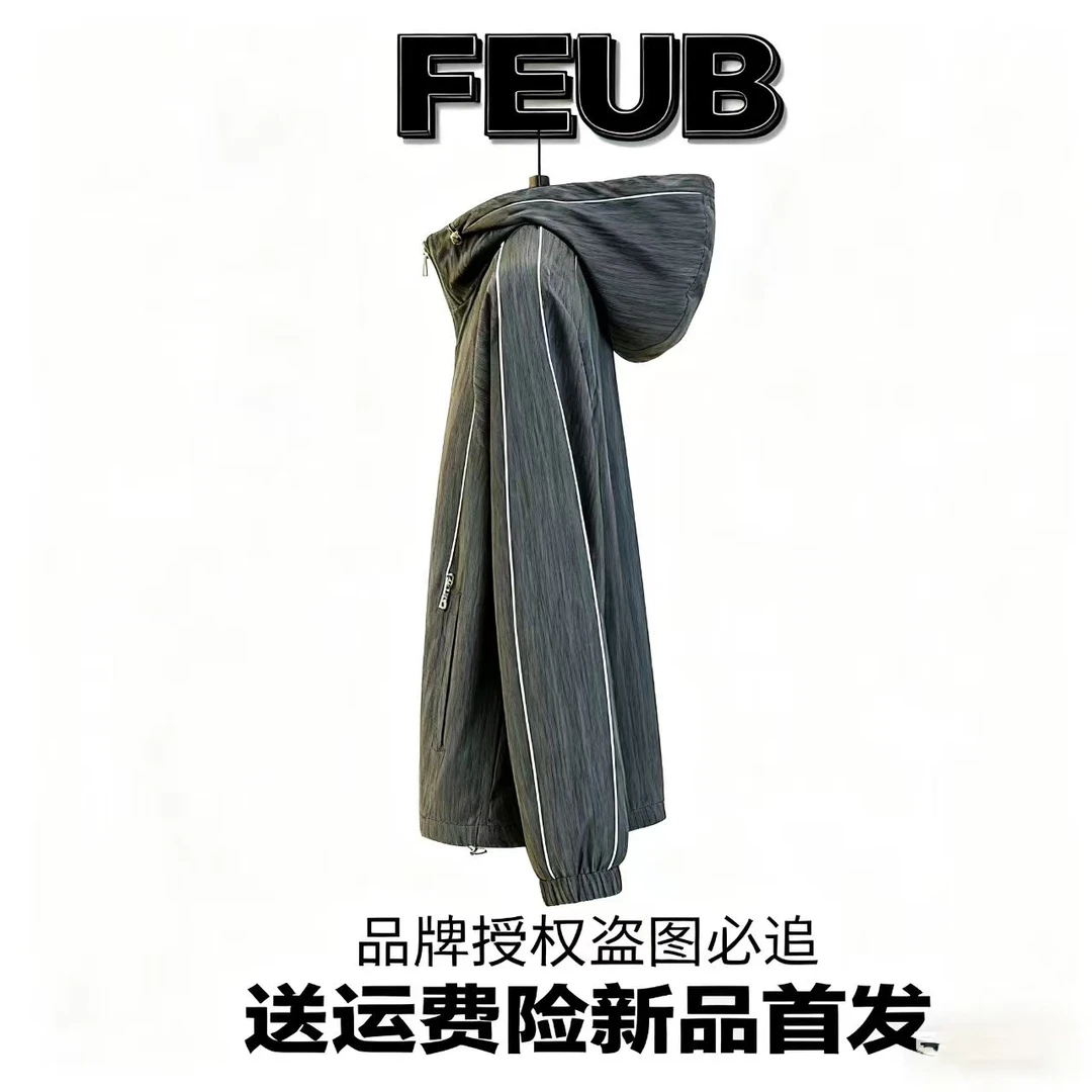 FE809-（D）-2025秋季新款高奢夹克百搭休闲时尚奢潮外套