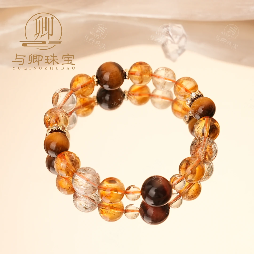 【财富大综合】黄塔晶黄水晶黑金超七水晶虎眼石金发晶天然水晶