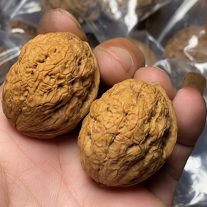 文玩核桃把件云南铁核桃75