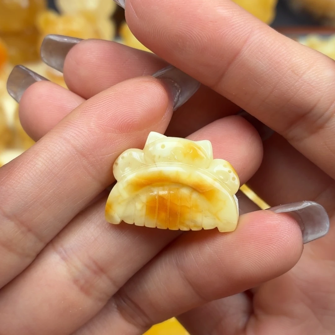 琥珀未镶嵌裸石蜜蜡