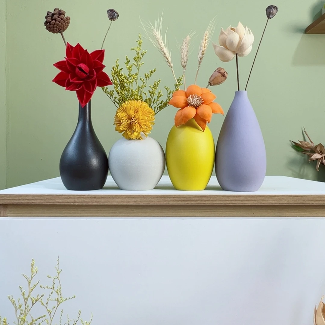 摆件花瓶带花高度20-30厘米左右