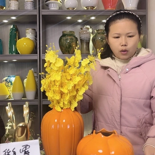 陶瓷陶瓷艺术设计花瓶微信福利不退不换