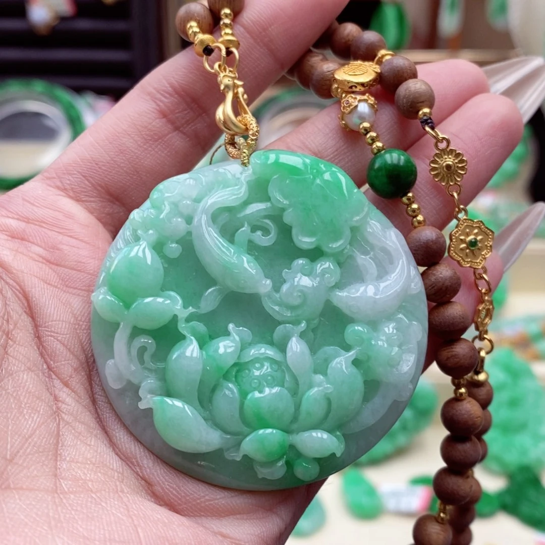 颈饰未镶嵌翡翠翡翠吊坠