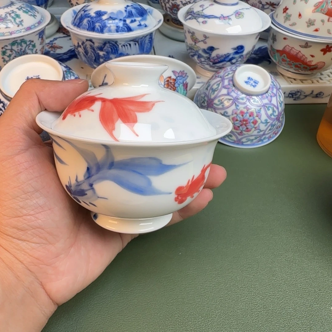 纯手工纯手绘茶具245