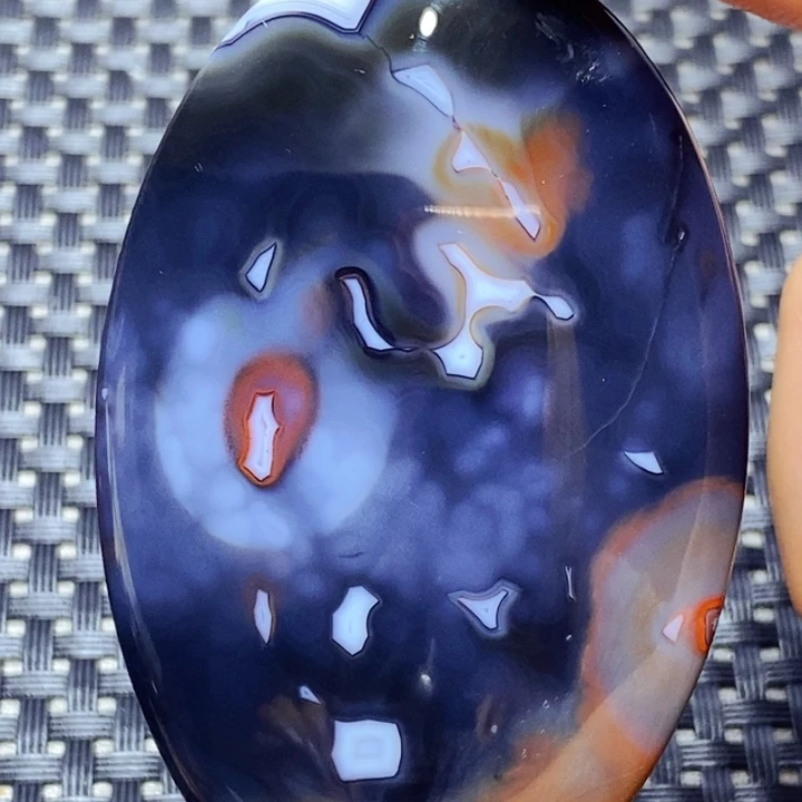 玛瑙/玉髓颈饰未镶嵌串*